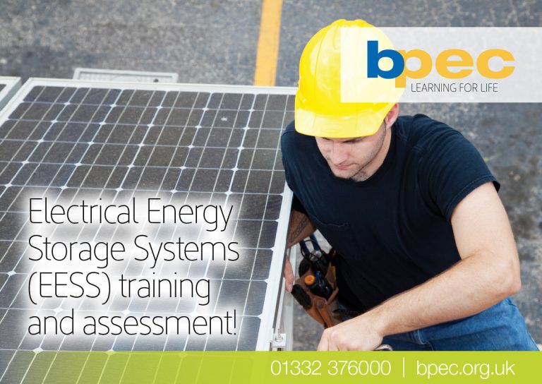 BPEC Electrical Energy Storage Systems (EESS) Training & Assessment - BPEC
